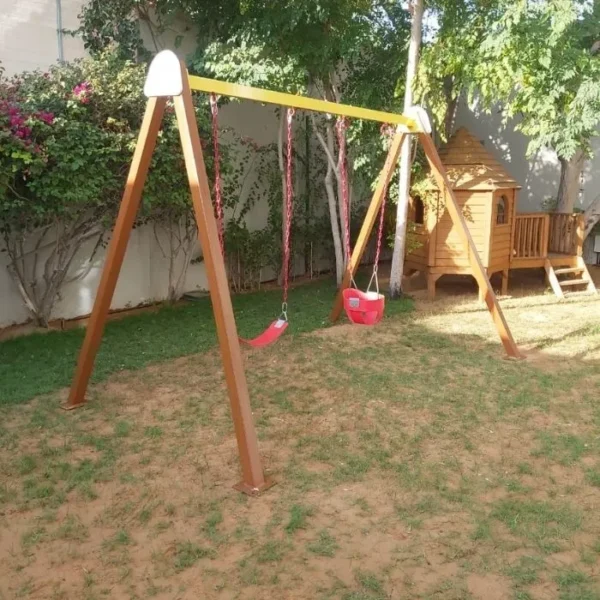 Double Swing Set – A Frame