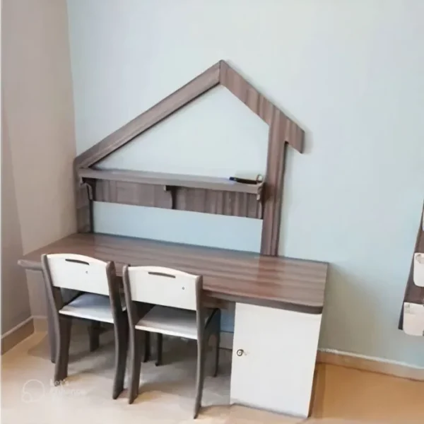 House Design Sturdy Table With 2 Chair Set